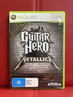 Guitar Hero Metallica Xbox 360 • $55.55