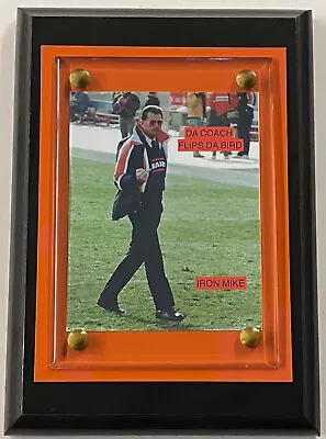 Mike Ditka Finger Chicago Da Bears Framed Photo-man Cave Art-4x6 Wall Plaque • $11.85