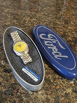 FORD Watch F115M TY VINTAGE 1970's Official Licensed Ford Motor Co Product • $85