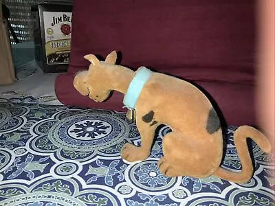 VINTAGE 70s HANNAH BARBERA SCOOBY-DOO FLOCKED BOBBLEHEAD NODDER DOG • $45