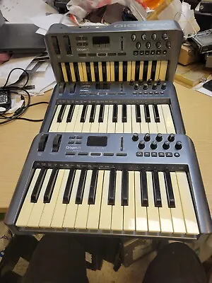 £55.99 • Buy Job Lot Of 3 X M-Audio Oxygen 25 Keyboard Controllers -- NOT FULLY TESTED.