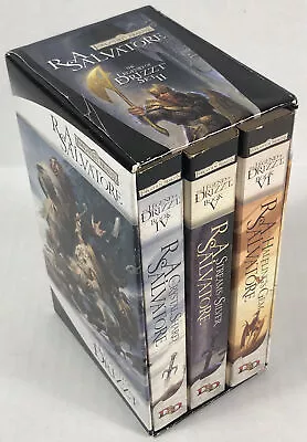 THE LEGEND OF DRIZZT Slipcase Set Books IV V VI Paperback D&D 2007 • $30