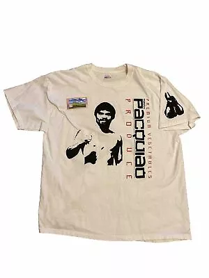 Manny Pacquiao Double Sided Graphic Print Tee Adult Xtra Large • $10.99