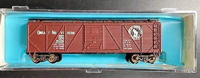 N Scale Atlas Great Northern Sheathed Box Car 2366 #31406 W/MT Trucks Mint • $9.95