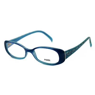 Fendi F935-440 Women's Eyeglasses Teal Blue Full Rim Oval 51 X 16 X 135 • $38.88