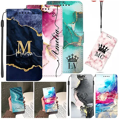 Personalised Phone Case For Samsung Galaxy S24 S23 FE S22 S21 Flip Leather Cover • £10.31