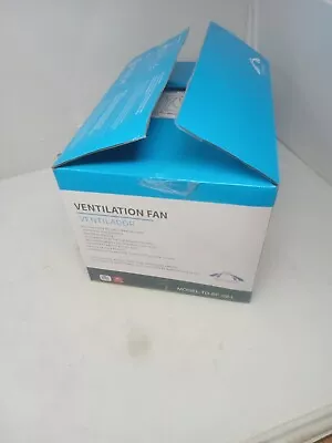 Techdrive Bath Ventilation Fan 80 CFM 1.5 Sones TD-BF-04 FAIRLY SMALL New In Box • $42.99