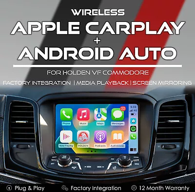 Holden VF MyLink Commodore Wireless Apple CarPlay Android Auto Integration S1 S2 • $689