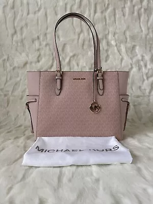 Michael Kors Gilly Large Drawstring Travel Tote + Dustbag (Dark Powder Blush) • $154