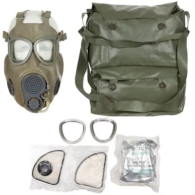 NEW CZECH M10M GAS MASK+ BAG SIZE 3 Large XL Full Face MADE IN CZECHIA • $36