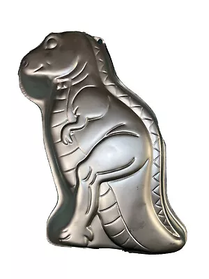 Vintage 1987 WILTON DINOSAUR  Partysaurus T-Rex Cake Pan #2105-1280 Baking Mold • $25