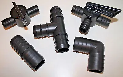 £3.95 • Buy Flexi / Flexible Hose Fittings For Koi Ponds Great Value ALL FITTINGS AVAILABLE 