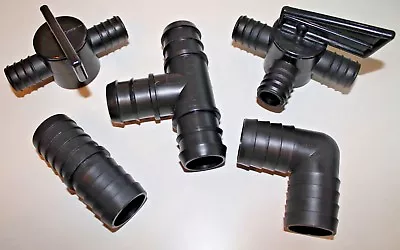 £3.95 • Buy Flexi / Flexible Hose Fittings For Koi Ponds Great Value ALL FITTINGS AVAILABLE 