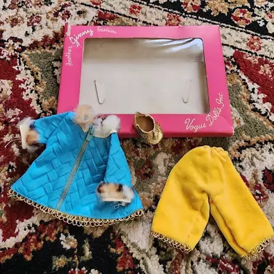 1954 VOGUE GINNY DOLL OUTFIT # 73 ~ WHIZ KIDS W/ORIG. BOX TALON ZIPPER SERIES • $14.99