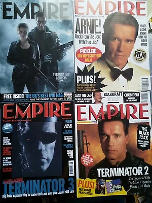 £10 • Buy Arnold Schwarzenegger Collection - Empire Magazine 27/63/170/311 - Terminator