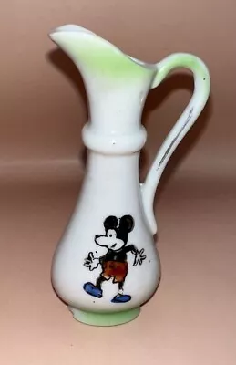 Vintage Long Nose Mickey Mouse Small Pitcher Japan 4” • $9