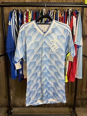 Holland Netherlands 1988 Away Football Shirt 88 M • £600