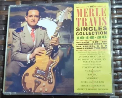 Merle Travis - Singles Collection 1946-56 [Used Very Good CD] • $12