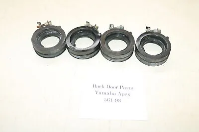 2009 Yamaha Apex Gt Engine Cylinder Joint Intake Boot Assembly Set Of 4 • $24.95