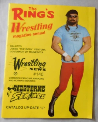 $10 • Buy Jesse The Body Ventura The Ring's Wrestling Magazine Annual Wrestling News #140