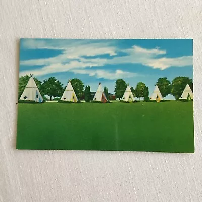 Wigwam Motel Restaurant Horse Cave Kentucky Postcard • $29.87