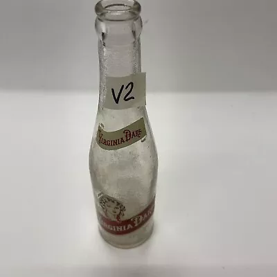 Super Nice Vintage Virginia Dare 10 Oz Soda Bottle - Brooklyn NY.   V2 • $13.99