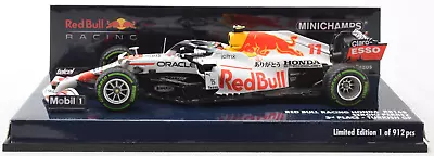 Minichamps Red Bull - S. Perrez - 2021 Turkish GP 1:43 Diecast F1 Car 410211611 • $64.39