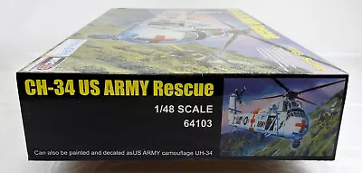 $45.49 • Buy Mrc 1/48 64103 Us Army Rescue Ch-34 Helicopter Model Kit