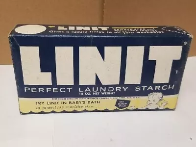 Vintage Linit Perfect Laundry Starch Box Unopened • $12.99