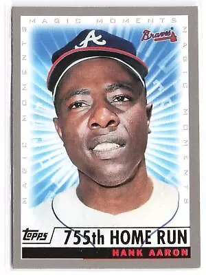 2000 Topps #237e Hank Aaron 715th Home Run • $2.99