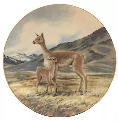 WS George Will Nelson 1991 THE VICUNA Ninth Issue Plate • $12.99