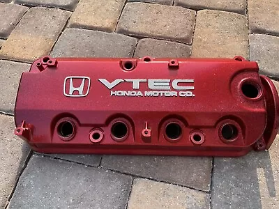 F22 94-97 & F23 98-02 Honda VTEC Valve Cover F Series RED WITH RED GLITTER • $139.99