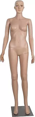 69  Female Full Body Realistic Mannequin Display Head Turns Dress Form With Base • $62.99