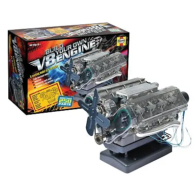 $68.99 • Buy Build-Your-Own V-8 Engine Model Kit, Working Model With Moving Parts & Sound