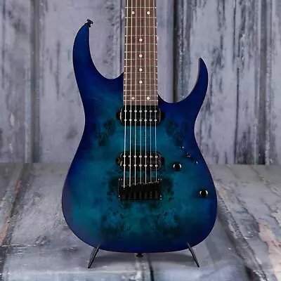 Ibanez RG7421PB 7-String Saphhire Blue Flat • $499.99