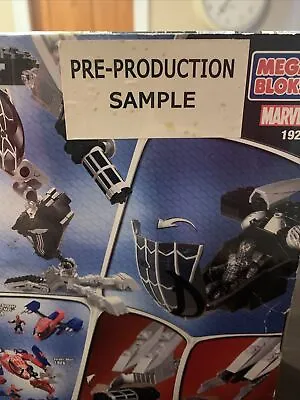 Mega Bloks Spiderman 3 Symbiote W/War Walker Pre Production Sample Sealed! RARE! • $1000