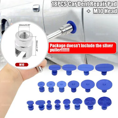 Car Accessories Body Paintless Dent Repair Pulling Tabs Tool Kit Universal Fit • $13.93