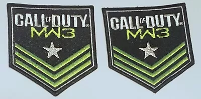 Call Of Duty Modern Warfare 3 MW3 Embroidered Iron/Sew On Patches NEW Lot Of 2 • $14.99