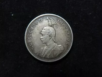 German East Africa (Tanzania) Kaiser Wilhelm II Silver Rupee 1898 • $38.60