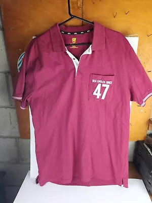 Vintage Manly Sea Eagles Polo Shirt Size XL ~ Great Condition ~ • $25