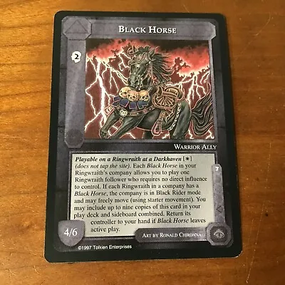 Black Horse - Against The Shadow - Middle Earth CCG - MECCG  • $2.50