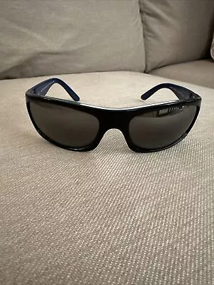 Maui Jim Surf Rider Sunglasses (Black Frame & Mirrored Lens) • $114.99