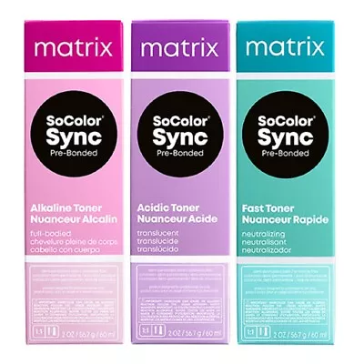 MATRIX SYNC DEMI Permanent Cream Hair Color 2oz NEW (Pick Shade) • $12.50