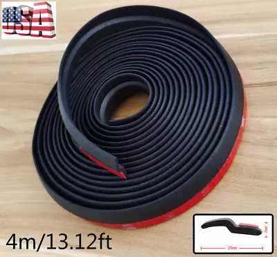 4M Z Shape Car Door Window Waterproof Rubber Seal Weather Strip Self Adhesive US • $13.76