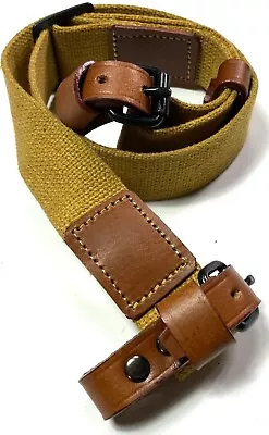 Wwii Soviet Russia M1898 Mosin Nagant Rifle Canvas Carry Sling • $23.96