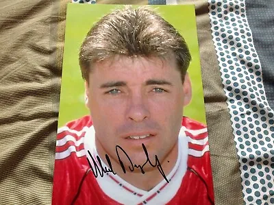 Mal Donaghy Man Utd Hand Signed 12 X 8 Photo Manchester United Coa • £17.99