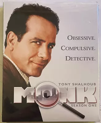 BRAND NEW SEALED Monk Season One Blu-Ray Kino Lorber Tony Shalhoub Bitty Schram • $24.99