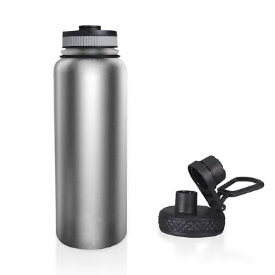 40oz Water Bottle Stainless Steel Vacuum Double Wall Insulation Sport Wide Mouth • $128.89