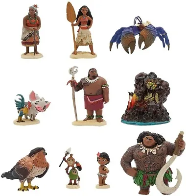 Moana Movie Action Figure Set And Perfect Cake Toppers • $17.99