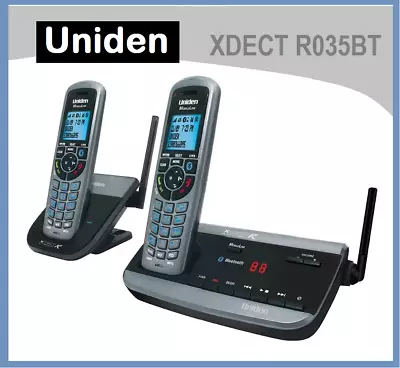 Uniden XDECT R035BT Digital Technology Cordless Phone System • $129.90